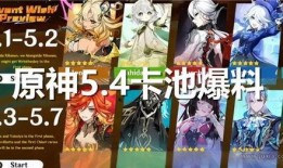 最新卡池爆料,新角色、新故事，精彩纷呈即将来袭！